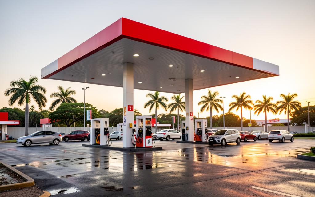 Foto ilustrativa do Posto Mahle Cidade